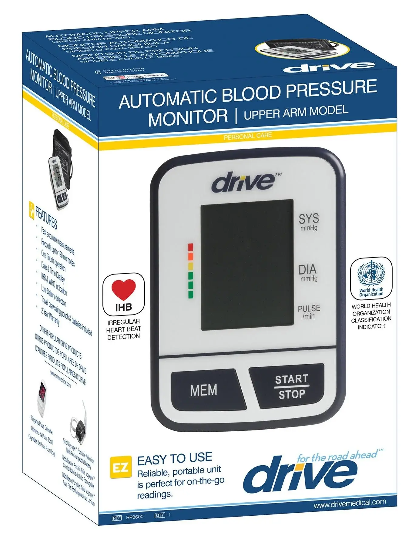 Digital Blood Pressure Monitor - RMSH